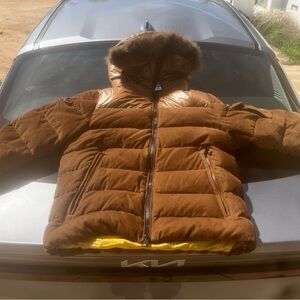 Moncler Brown Puffer Jacket